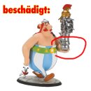 Asterix Figur Obelix Stack of Helmets + Idefix Helmstapel...