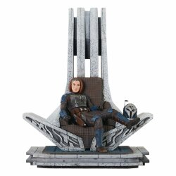 Star Wars: The Mandalorian Premier Collection Statue 1/7 Bo-Katan Kryze on Throne 35 cm