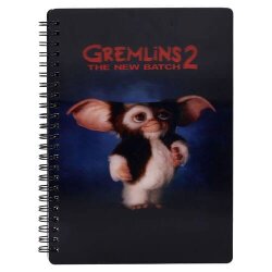 Gremlins Notizbuch mit 3D-Effekt Gremlins Black