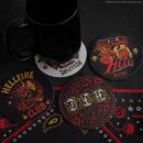 Stranger Things Untersetzer 4er-Pack Hellfire Club