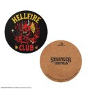 Stranger Things Untersetzer 4er-Pack Hellfire Club