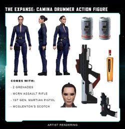 The Expanse Actionfigur Camina Drummer 20 cm