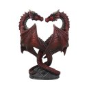 Anne Stokes Kerzenständer Dragon Heart Valentines Edition 23 cm