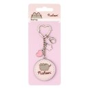 Pusheen Schlüsselanhänger Pink Name
