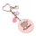 Pusheen Schlüsselanhänger Pink Name