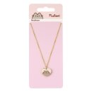 Pusheen Halskette & Anhänger Pink and Gold Heart