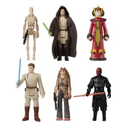 Star Wars Episode I Retro Collection Actionfiguren The Phantom Menace Multipack 10 cm