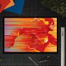 DC Comics Kunstdruck The Flash 61 x 41 cm - ungerahmt