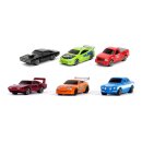 Fast & Furious Nano Hollywood Cars Diecast Miniautos...