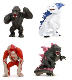 Godzilla Nano Metalfigs Diecast Minifiguren 4-er Pack Wave 1 4 cm