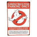 Ghostbusters Me­tall­schild Parking