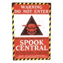 Ghostbusters Me­tall­schild Spook Central