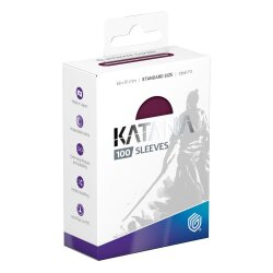 Ultimate Guard Katana Sleeves Standardgröße Radiant Plum (100)