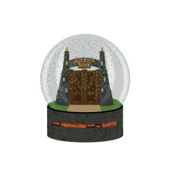 Jurassic Park Isla Nublar Gateway Park Gate Tor Schneekugel Geschenk