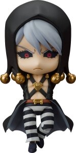 Jojos Bizarre Adventure Golden Wind Nendoroid Actionfigur Risotto Nero (re-run) 10 cm