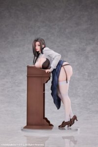 Original Illustration PVC Statue 1/7 Martha-sensei illustration by Throtem 23 cm