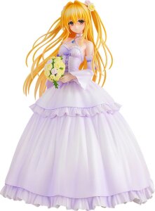 To Love-Ru Darkness PVC Statue 1/7 Golden Darkness Wedding Dress Ver. 23 cm