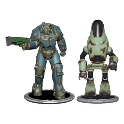 Fallout Minifiguren 2er-Pack Set D X01 & Protectron 7 cm