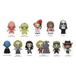 Warner Brothers 3D PVC-Taschenanhänger Horror Series 8 Display (24)