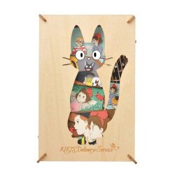 Kikis kleiner Lieferservice Paper Model Kit Paper Theater Wood Style Silhouette Jiji