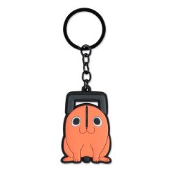 Chainsaw Man Gummi-Schlüsselanhänger Pochita