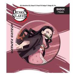 Demon Slayer: Kimetsu no Yaiba Ansteck-Button Nezuko Kamado