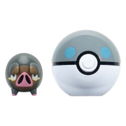Pokémon ClipnGo Poké Balls Ferkuli & Schwerball