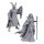 D&D Nolzurs Marvelous Miniatures Miniaturen unbemalt 2er-Pack 50th Anniversary Elves