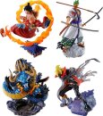 One Piece Petitrama PVC Mini-Statue Logbox Re Birth Wano...