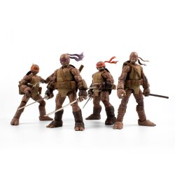 Teenage Mutant Ninja Turtles BST AXN Actionfiguren 4er-Pack Zombie Turtle (IDW Comics) 13 cm