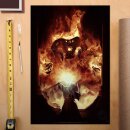 Der Herr der Ringe Kunstdruck The Flame of Anor 46 x 61...