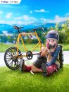 Laid Back Camp F:NEX PVC Statue 1/7 Nadeshiko Kagamihara...