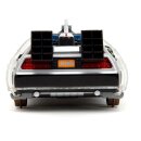 Zurück in die Zukunft III Hollywood Rides Diecast Modell 1/24 DeLorean Time Machine Railroad Wheels