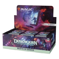 Magic the Gathering Duskmourn: La Casa degli Orrori Play-Booster Display (36) italienisch