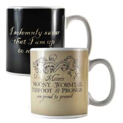 Harry Potter Tasse mit Thermoeffekt Marauders Map