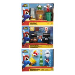 World of Nintendo Super Mario Diorama Set Sortiment (6)