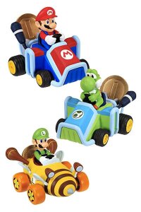 World of Nintendo Super Mario Kart Rückzug-Fahrzeuge mit Figuren Wave 1 Sortiment (12)