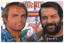 Bud Spencer & Terence Hill Blechschild Autogramm 20 x...