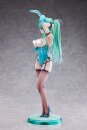 Original Character PVC Statue 1/4 Green Twin Tail...