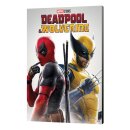 Marvel Holzdruck Deadpool & Wolverine 02 Best friends...