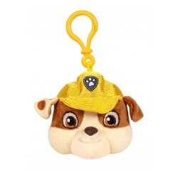 Paw Patrol Plüsch-Schlüsselanhänger Rubble 8 cm