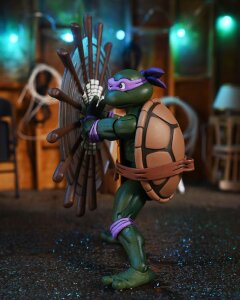 Teenage Mutant Ninja Turtles (1987 Cartoon) Actionfigur Ultimate Donatello (VHS) 18 cm