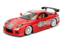 Fast & Furious Diecast Modell 1/24 1993 Mazda RX-7