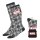 Marvel Socken Avengers Faces Grey 38-45