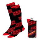 Stranger Things Socken Logo 38-45