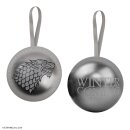 Game of Thrones Christbaumschmuck mit Halskette Stark