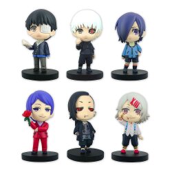 Tokyo Ghoul Mini Figure Collection Mini-Figuren Collection 6 cm Sortiment (6)