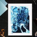 DC Comics Kunstdruck The Gates of Arkham 46 x 61 cm -...
