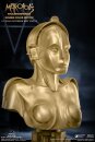 Metropolis Büste 1/2 Maria Maschinenmensch Metallic Gold Color Edition 50 cm