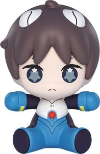 Neon Genesis Evangelion: Rebuild of Evangelion Huggy Good Smile Chibi Figur Shinji Ikari: Plugsuit Ver. 7 cm
